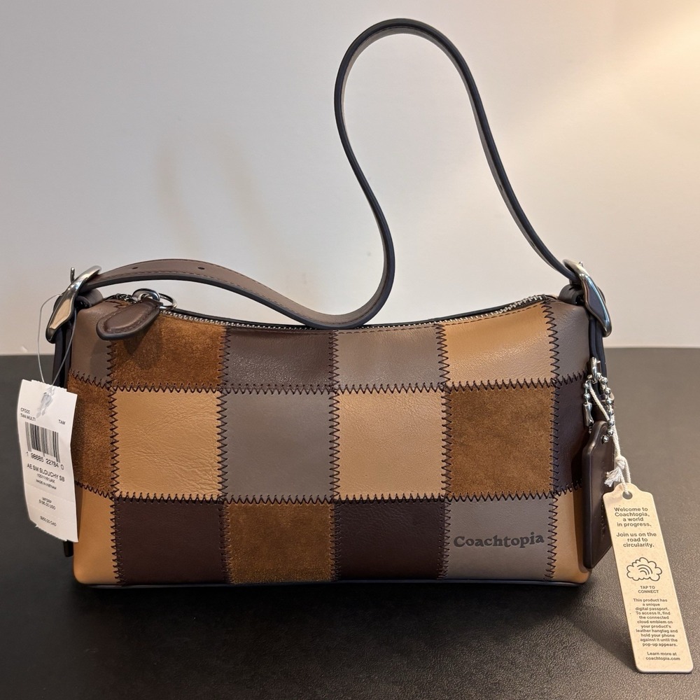 Coach Coachtopia Alter Ego Slouchy Shoulder Bag New With Tags And Dust Bag